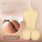 Erodit Love Doll 3,5 kg 33 cm, Sexpop Masturbator, een realistische sensuele ervaring inclusief glijmiddel