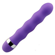 Multi Speed ​​G spot Prostate Dildo Bullet Vibrator Purple, including batteries