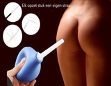 Erodit Analdusche blau - 3 Aufsätze