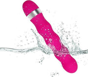 Multi Speed ​​G spot Prostate Dildo Bullet Vibrator Pink, including batteries