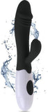 Erodit Tarzan dildo vibrator zwart,  inclusief batterijen