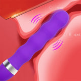 Multi-Speed-G-Punkt-Prostata-Dildo-Bullet-Vibrator Lila, inklusive Batterien