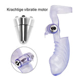 Erodit G-spot vinger vibrator, inclusief batterijen
