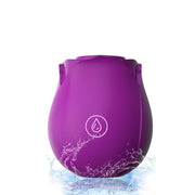 Erodit Silikon-Luftdruckvibrator Lila, USB wiederaufladbar