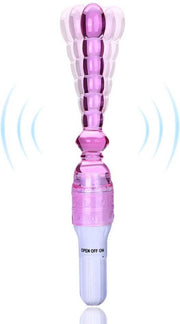 Erodit Flirting Anal Beads Dildo Vibrator, including batteries