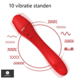 Erodit Roos massager rod vibrator with heating element, USB rechargeable